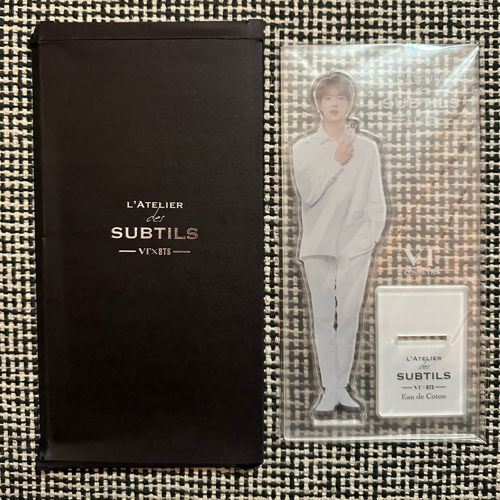 BTS × VT L'ATELIER des SUBTILS Official Acrylic Stand Figure Standee Jin Seokiin